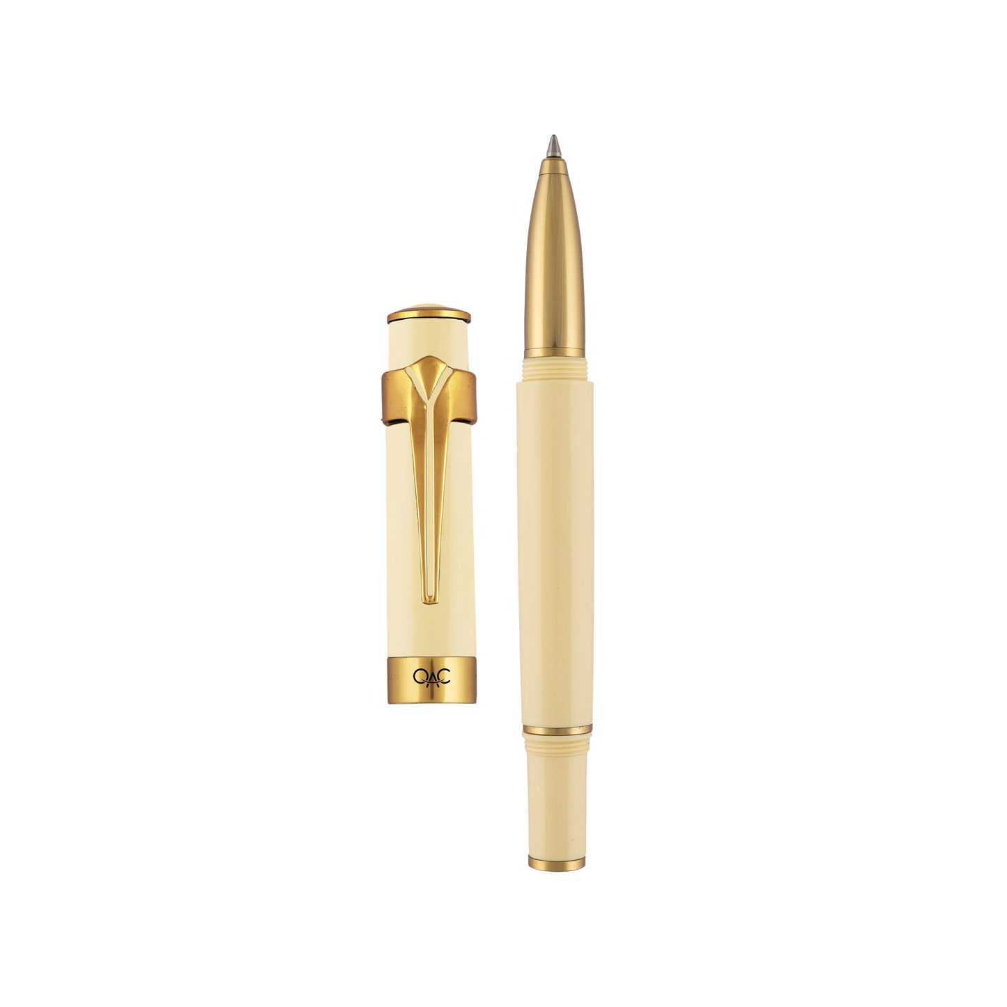 Valor Classic Roller Ball Pen Ivory Gold Diplomat