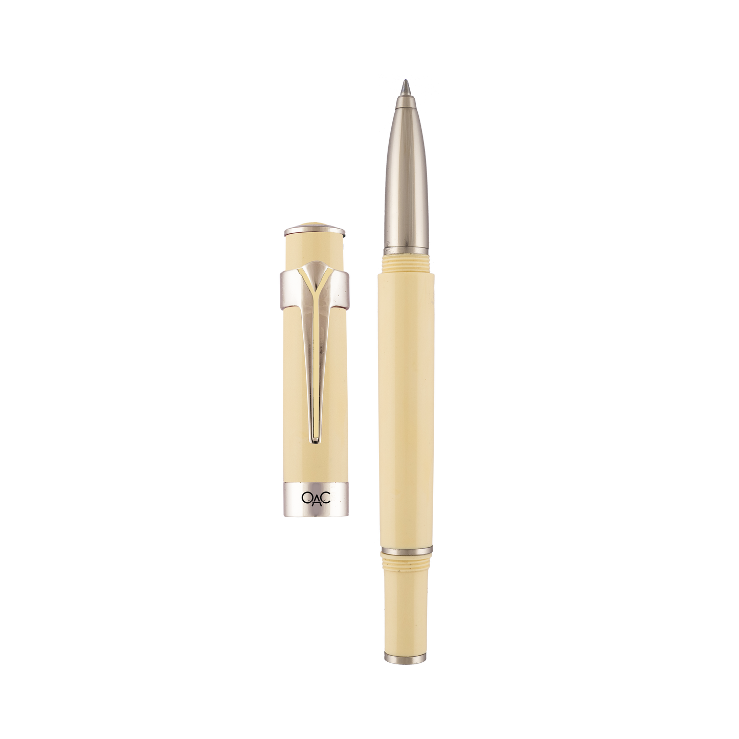 Valor Classic Roller Ball Pen Ivory Platinum Diplomat