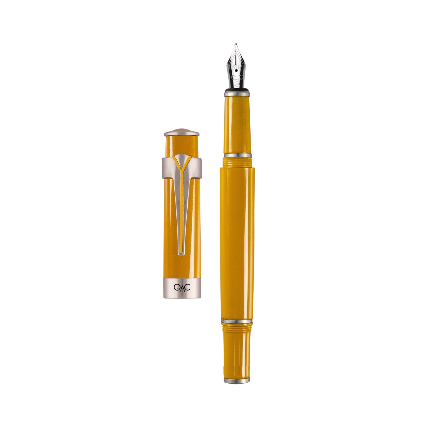 Valor Classic Fountain Pen Jaisalmer Platinum Diplomat