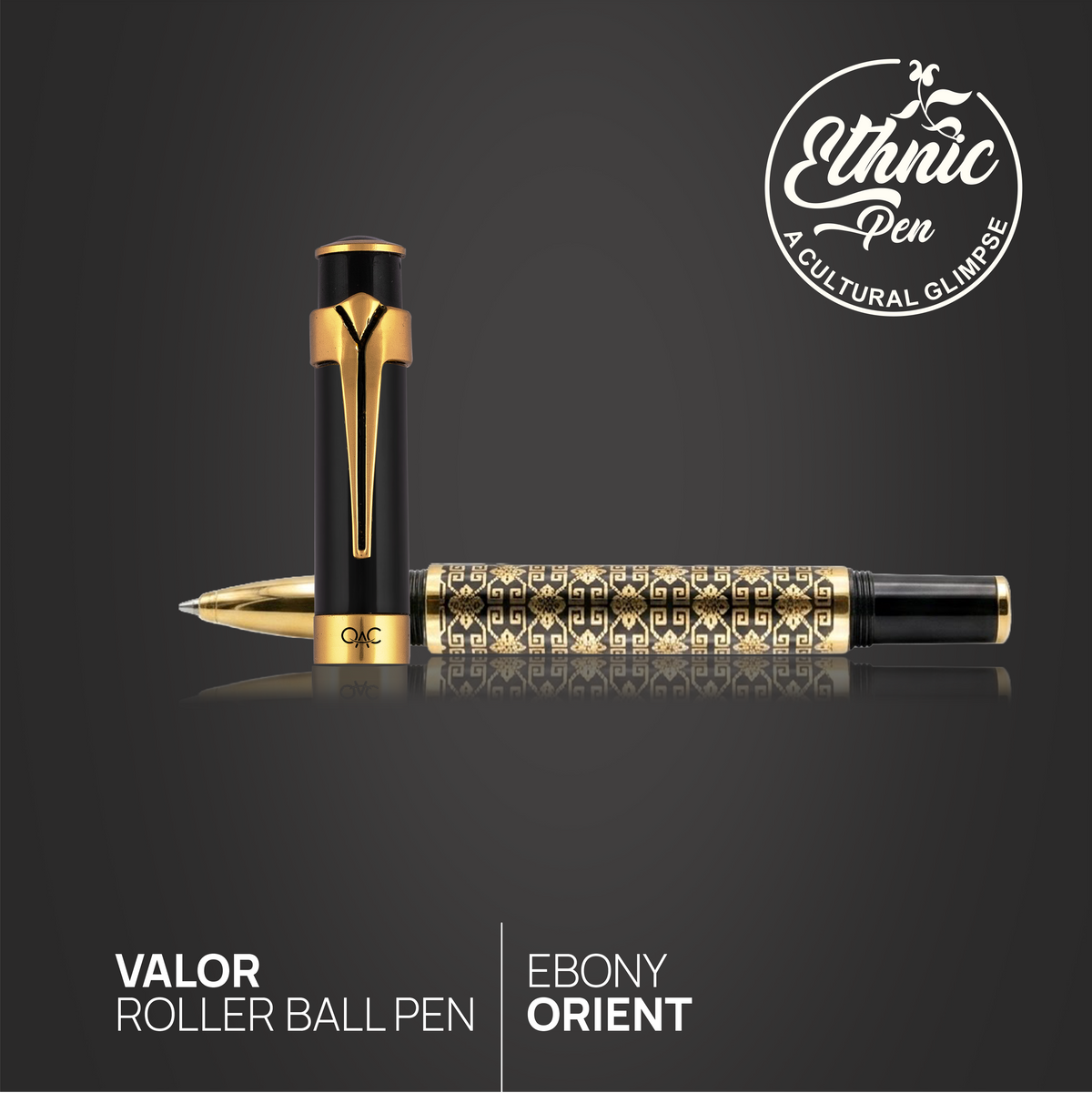 Valor Ebony Orient Roller Ball Pen
