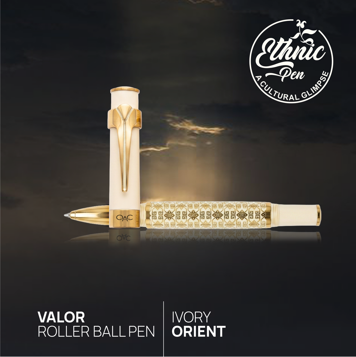 Valor Ivory Orient Roller Ball Pen