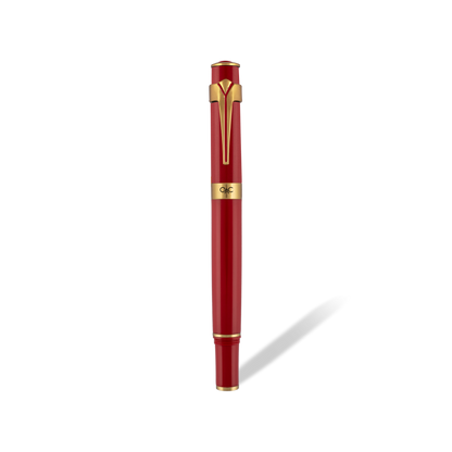 Valor Classic Roller Ball Pen Red Gold Diplomat
