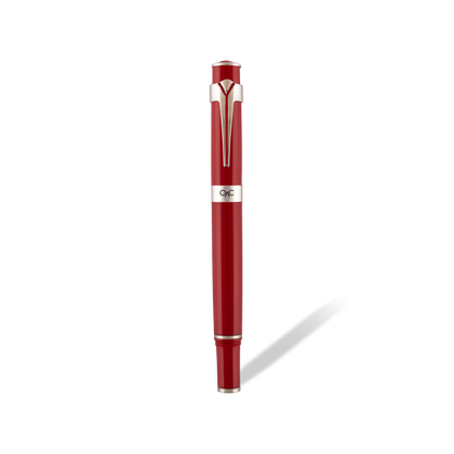 Valor Classic Roller Ball Pen Red Platinum Diplomat
