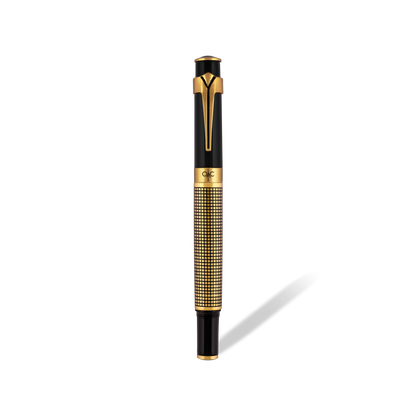 Valor Ebony X Hatch Fountain Pen